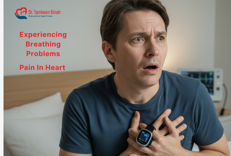 Experiencing Breathing Problems And Pain In Heart